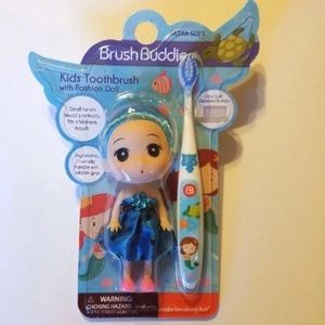 Brush Buddies Mermaid & toothbrush set